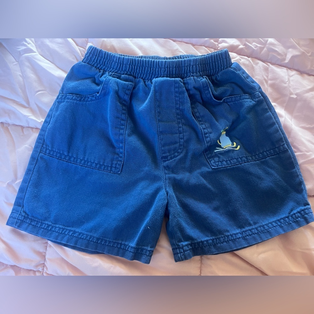 Vintage Le Top Blue Kids Shorts